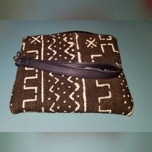 Mud Cloth Wristlet